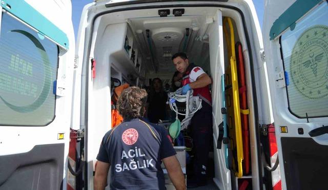 Sağlık durumları ağırlaşan 2 &ccedil;ocuk, hava ambulansıyla Ankara&rsquo;ya sevk edildi 4