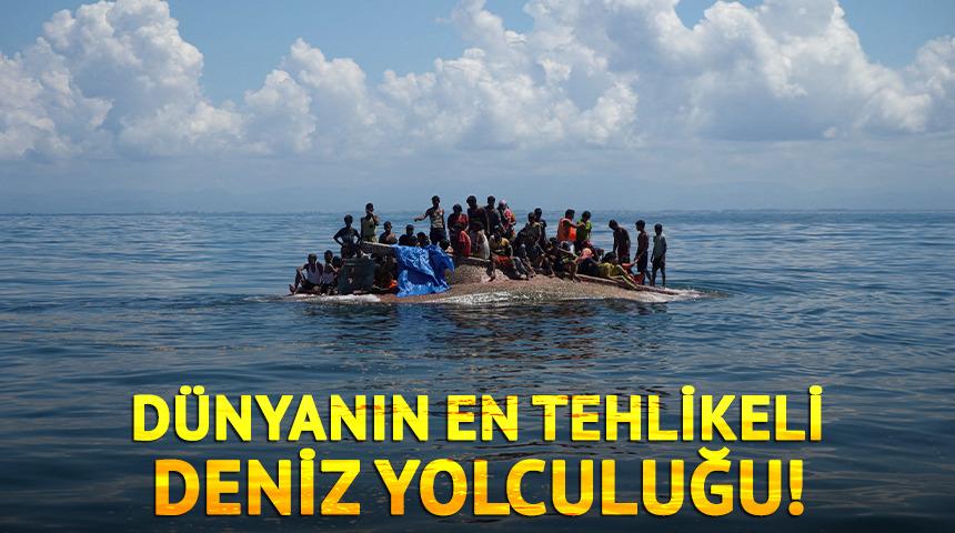 D&uuml;nyanın en tehlikeli deniz yolculuğu! 