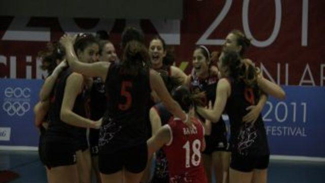Voleybolda Türkiye Belçika’yı 3-0 yendi