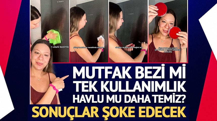 Mutfak bezi mi tek kullanımlık havlu mu daha temiz? Sonu&ccedil;lar şoke edecek