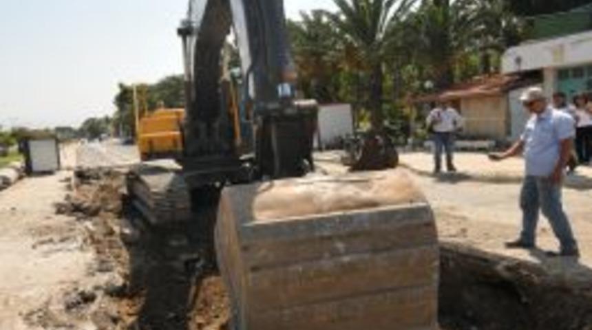 Sahilevleri&rsquo;nin atıksu şebekesi yenileniyor