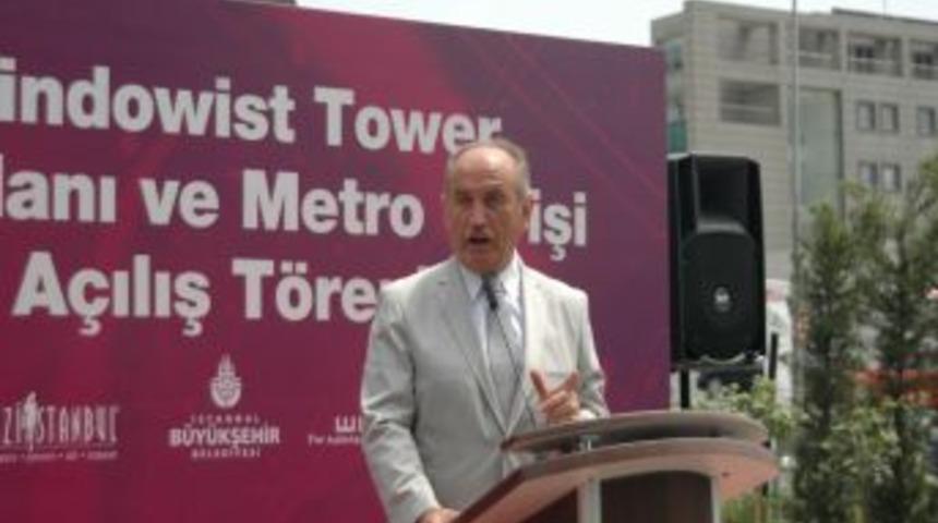 Windowist Tower meydanı ve metro girişi a&ccedil;ıldı