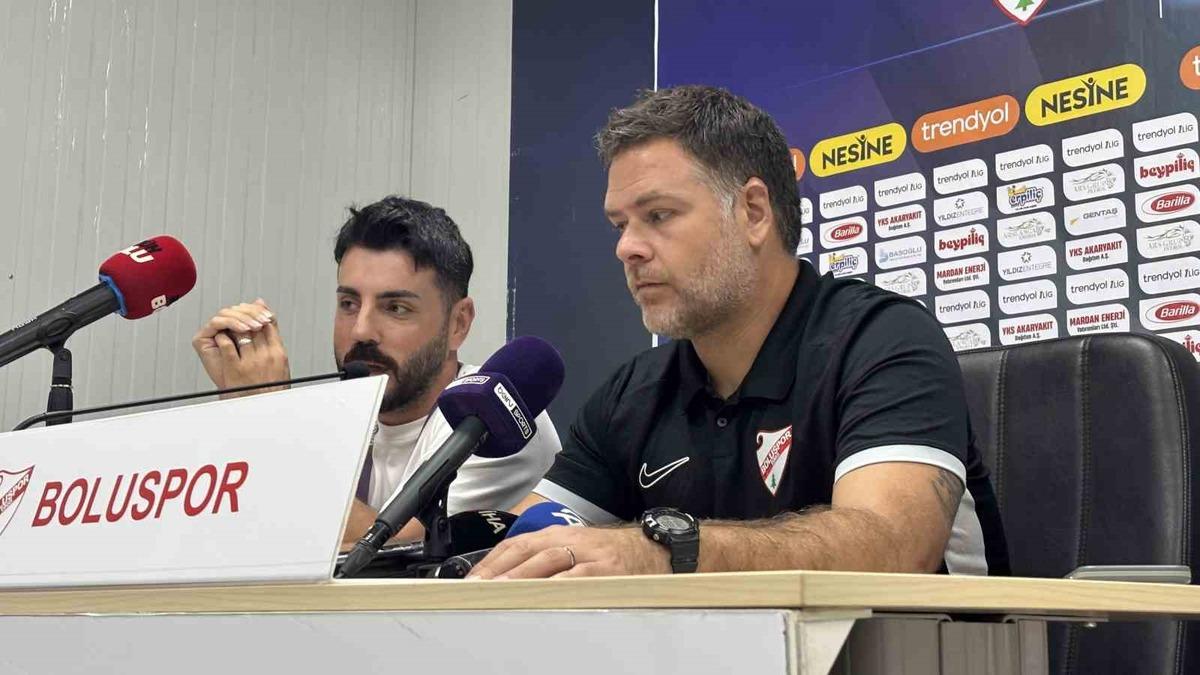 Boluspor - Pendikspor maçının ardından 2