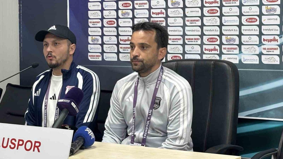 Boluspor - Pendikspor maçının ardından 1