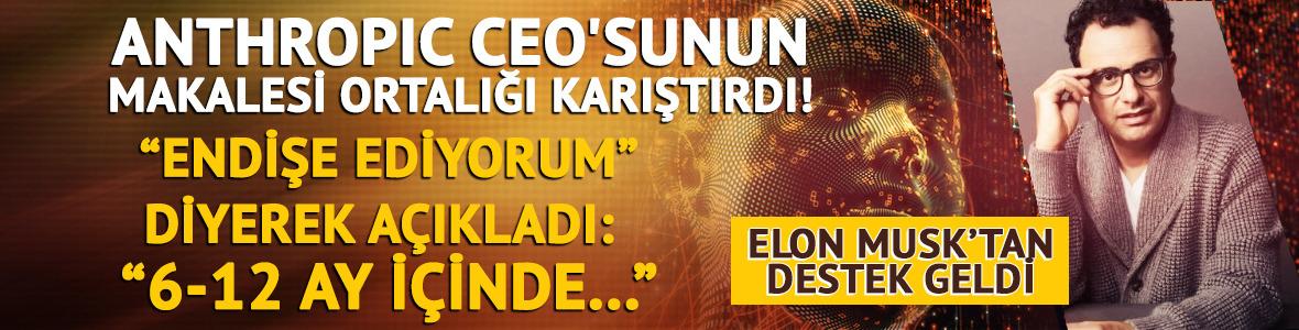 "Endişe ediyorum" diyerek a&ccedil;ıkladı: "6-12 ay i&ccedil;inde..."