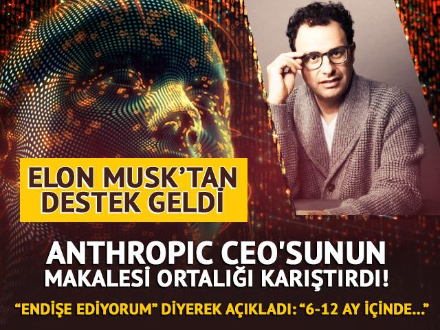 "Endişe ediyorum" diyerek a&ccedil;ıkladı: "6-12 ay i&ccedil;inde..."