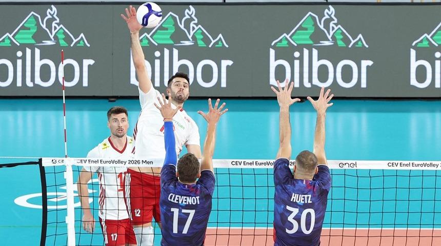 2026 CEV Erkekler Avrupa Voleybol Şampiyonası: Fransa: 3 - T&uuml;rkiye: 0