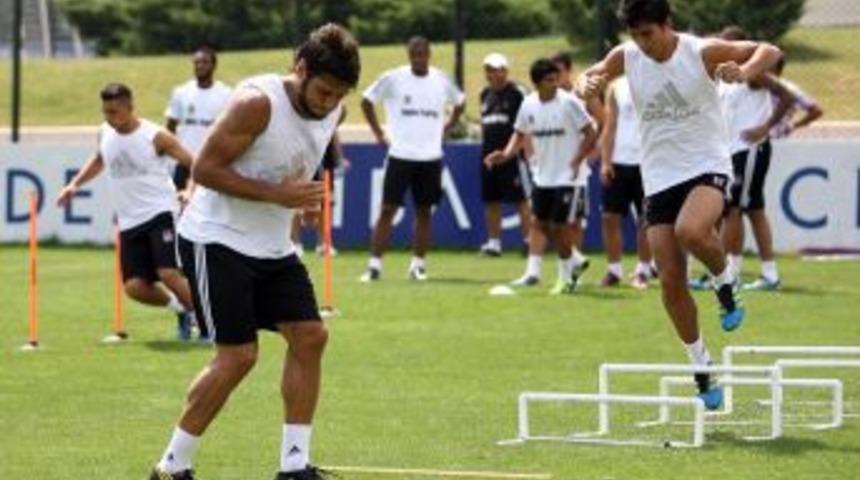 Beşiktaş'ta oyuncular 2.5 saat ter d&ouml;kt&uuml;