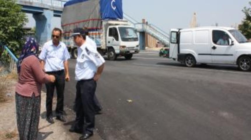 Zabıtadan dilenci operasyonu