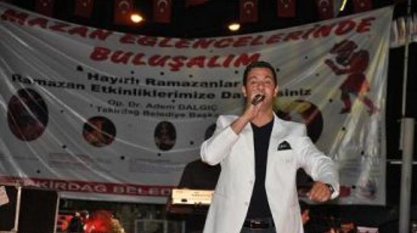 Tekirdağ'lı sanat&ccedil;ıdan muhteşem gece