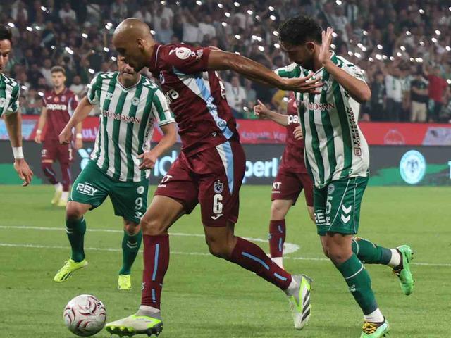 Trabzonspor Konya'da yıkıldı! Konyaspor 1-0 kazandı