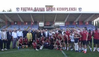 Gaziantep protokol&uuml;nden, Gaziantep FK&rsquo;ya moral ziyareti