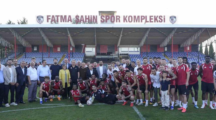 Gaziantep protokol&uuml;nden, Gaziantep FK&rsquo;ya moral ziyareti