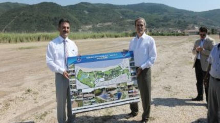 Kurşunlu Kumsaz b&ouml;lgesinde mavi ile yeşili buluşturacak proje hayata ge&ccedil;iyor