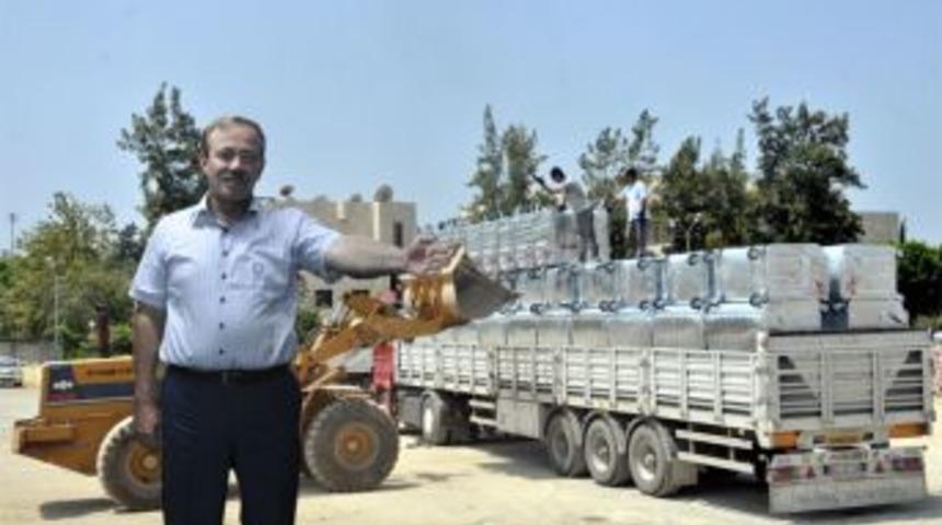 Akdeniz'de yeni 1000 adet &ccedil;&ouml;p konteynırı