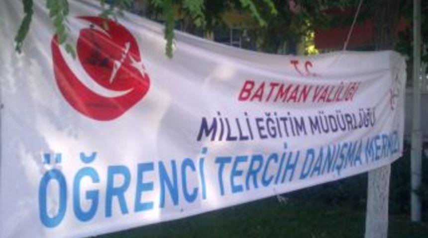 Batman Milli Eğitim M&uuml;d&uuml;rl&uuml;ğ&uuml;, adaylar i&ccedil;in LYS tercih danışma merkezi a&ccedil;tı