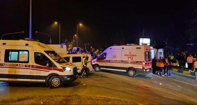 Düğün dönüşü feci kaza! 21 yaralı 3