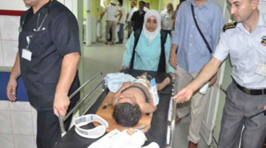 Otomobil dereye u&ccedil;tu; 6 yaralı