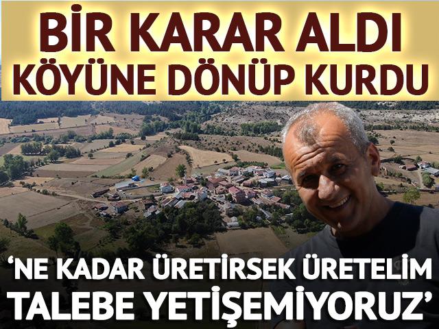 K&ouml;yde kurdu: 'Ne kadar &uuml;retirsek &uuml;retelim talebe yetişemiyoruz'