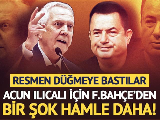 Fenerbah&ccedil;e'de Acun Ilıcalı depremi! Aziz Yıldırım'a yakın &uuml;yeler d&uuml;ğmeye bastı: Resmen ihra&ccedil; talebi