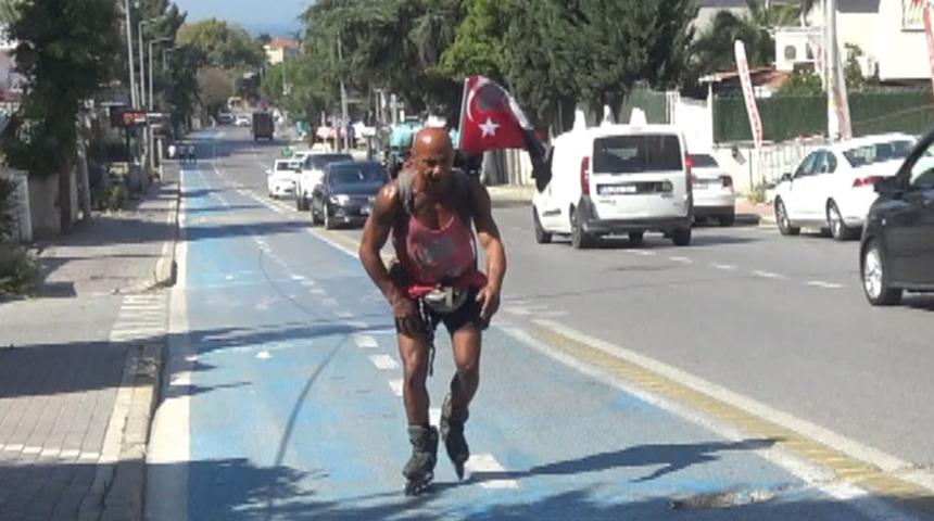 Almanya&rsquo;dan patenleriyle yola &ccedil;ıktı! 43 g&uuml;nde 10 &uuml;lke ge&ccedil;ti: Şimdi tek bir hedefi var