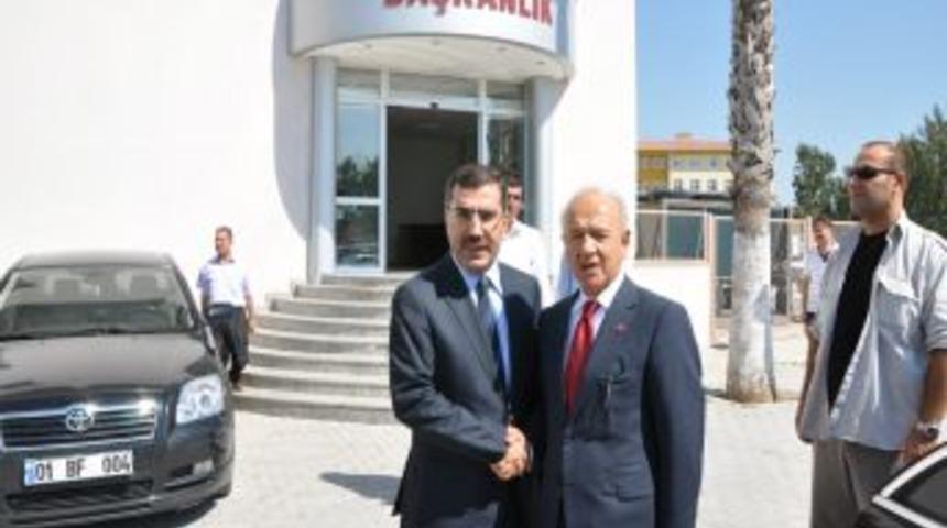 Vali Atış Y&uuml;reğir'e veda etti