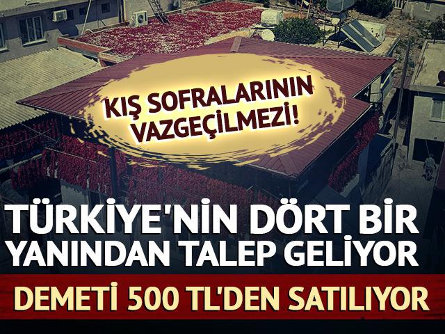 Demeti 500 TL'den satılıyor! T&uuml;rkiye'nin d&ouml;rt bir yanından talep geliyor