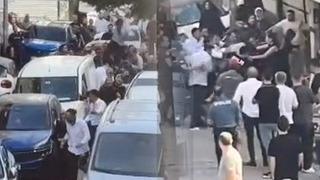 Yer: Sultangazi! Gelin alma töreni tekmeli yumruklu kavgaya döndü... Polis biber gazı kullandı