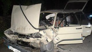 Düğün dönüşü kaza; 1 ölü, 5 yaralı