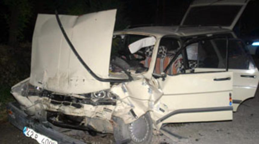 Düğün dönüşü kaza; 1 ölü, 5 yaralı