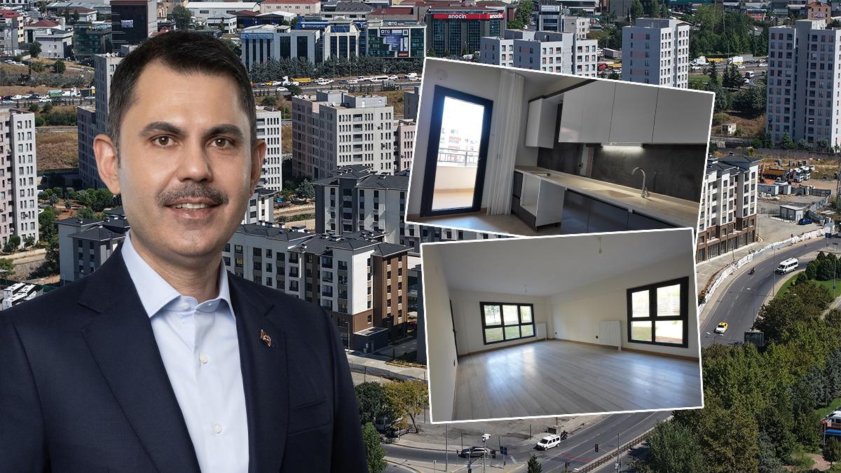 İstanbul kiralık sosyal konutta &ouml;rnek dairenin g&ouml;r&uuml;nt&uuml;leri paylaşıldı