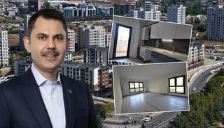 İstanbul kiralık sosyal konutta &ouml;rnek dairenin g&ouml;r&uuml;nt&uuml;leri paylaşıldı