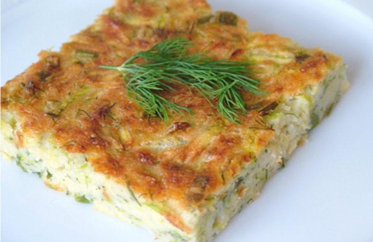 Fırında kabak mücver tarifi