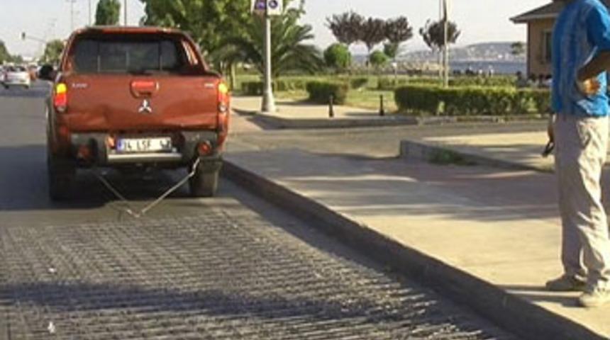 Bu da pikaplı maganda!