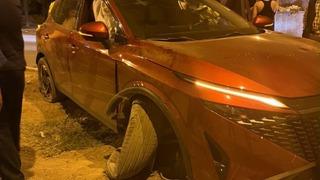 Mardin’de otomobil refüje çıktı: 1 yaralı
