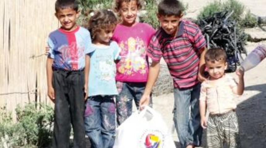 TOBB&rsquo;un gıda yardımı mevsimlik tarım iş&ccedil;ilerine dağıtıldı