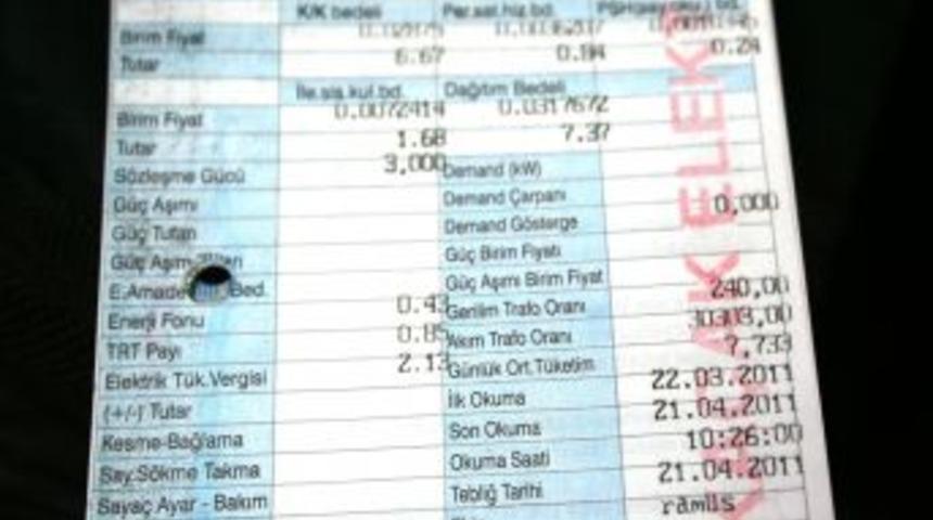 Elektrikte ka&ccedil;ak kayıp vatandaşa y&uuml;kleniyor