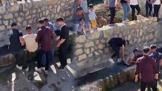 Asırlık 'sulu' düğün geleneği: Damadın başına gelmeyen kalmadı!