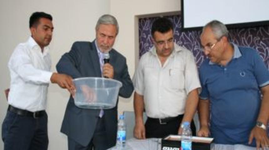 Kavakyolu TOKİ'de hak sahipleri dairelerini belirledi