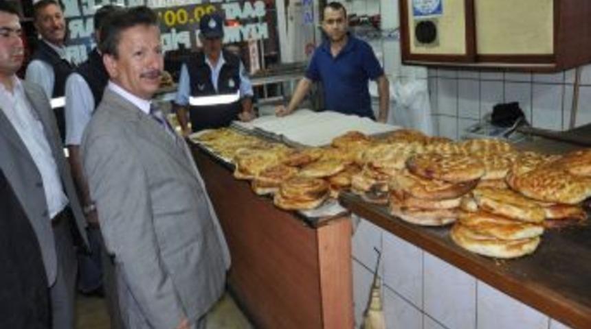 Başkan Başer, fırın ve lokantaları denetledi