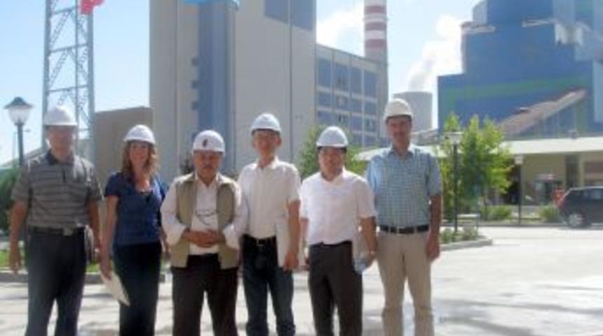 Termik santrale ziyaret&ccedil;i akını