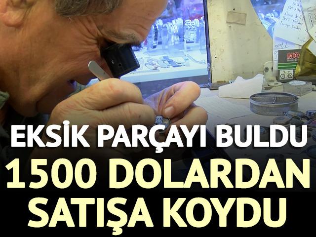 Eksik par&ccedil;ayı buldu! 1500 dolardan satışa koydu