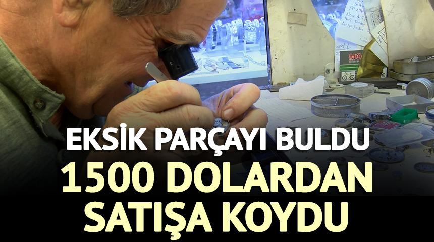 Eksik par&ccedil;ayı buldu! 1500 dolardan satışa koydu