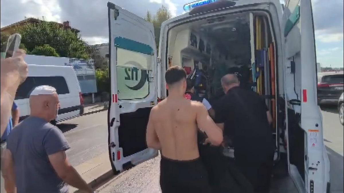 Yer: İstanbul! Zıpkınla balık avlamak istedi, ölüm kalım savaşı veriyor 4