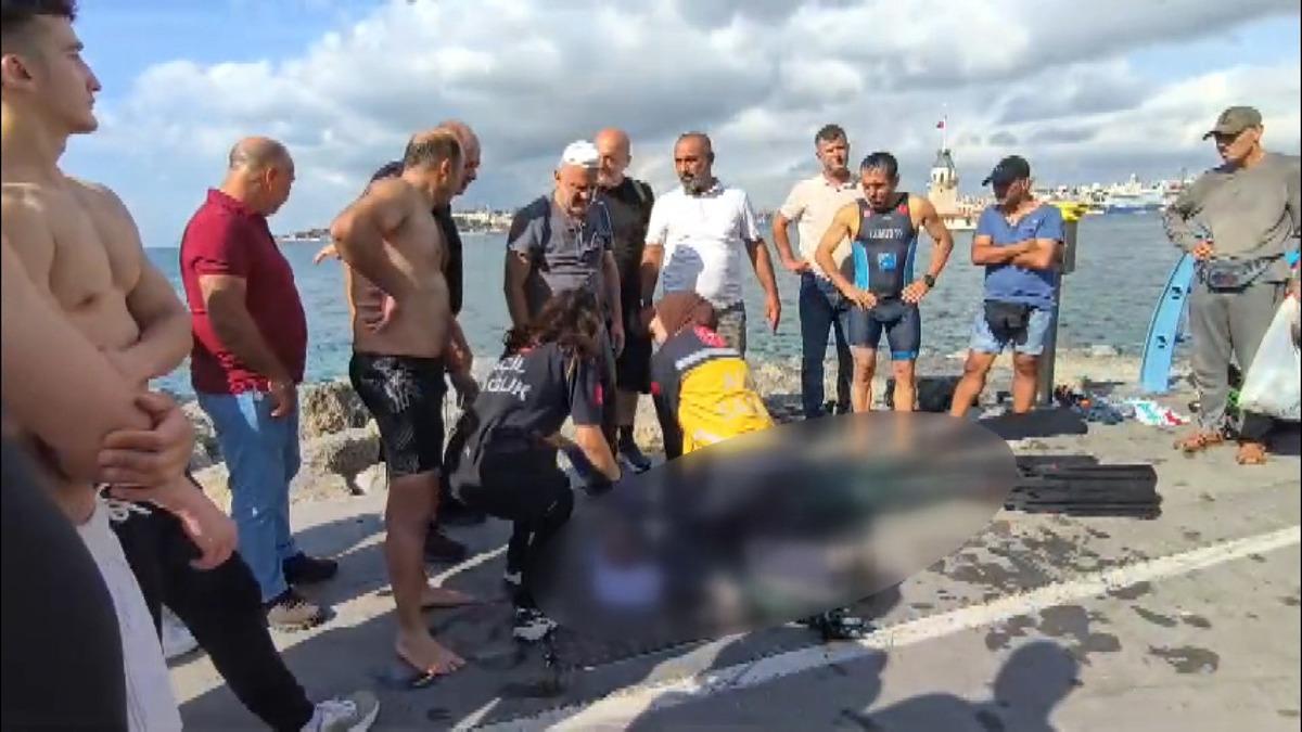 Yer: İstanbul! Zıpkınla balık avlamak istedi, ölüm kalım savaşı veriyor 2