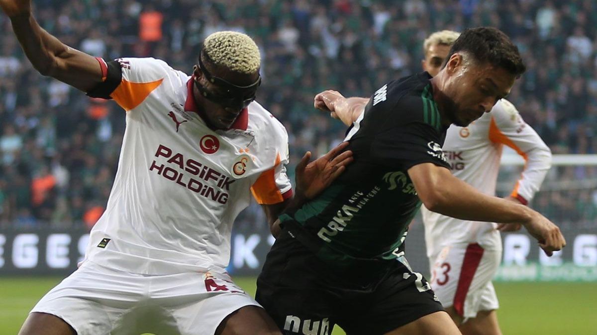 Galatasaray Kocaelispor u tek golle devirdi! Yeniden lider oldu 6
