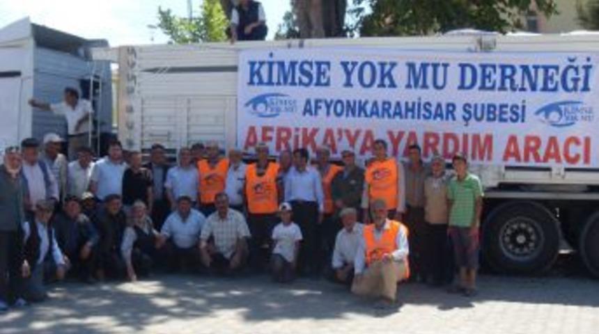 Kimse Yok Mu Afyonkarahisar Şubesi Somali'de su kuyusu a&ccedil;tırdı