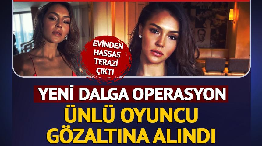 &Uuml;nl&uuml;lere y&ouml;nelik uyuşturucu soruşturmasında oyuncu &Ccedil;ağla Boz g&ouml;zaltına alındı