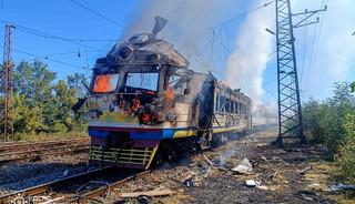 Rusya, Ukrayna-Polonya sınırında treni vurdu! Dakikalar &ouml;nce kritik isimler ge&ccedil;iş yapmış
