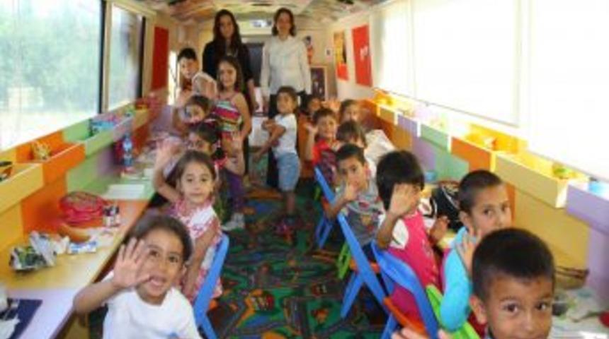 Elmadağ&rsquo;da &ccedil;ocuklar gezici ana okuluyla eğitim alacak